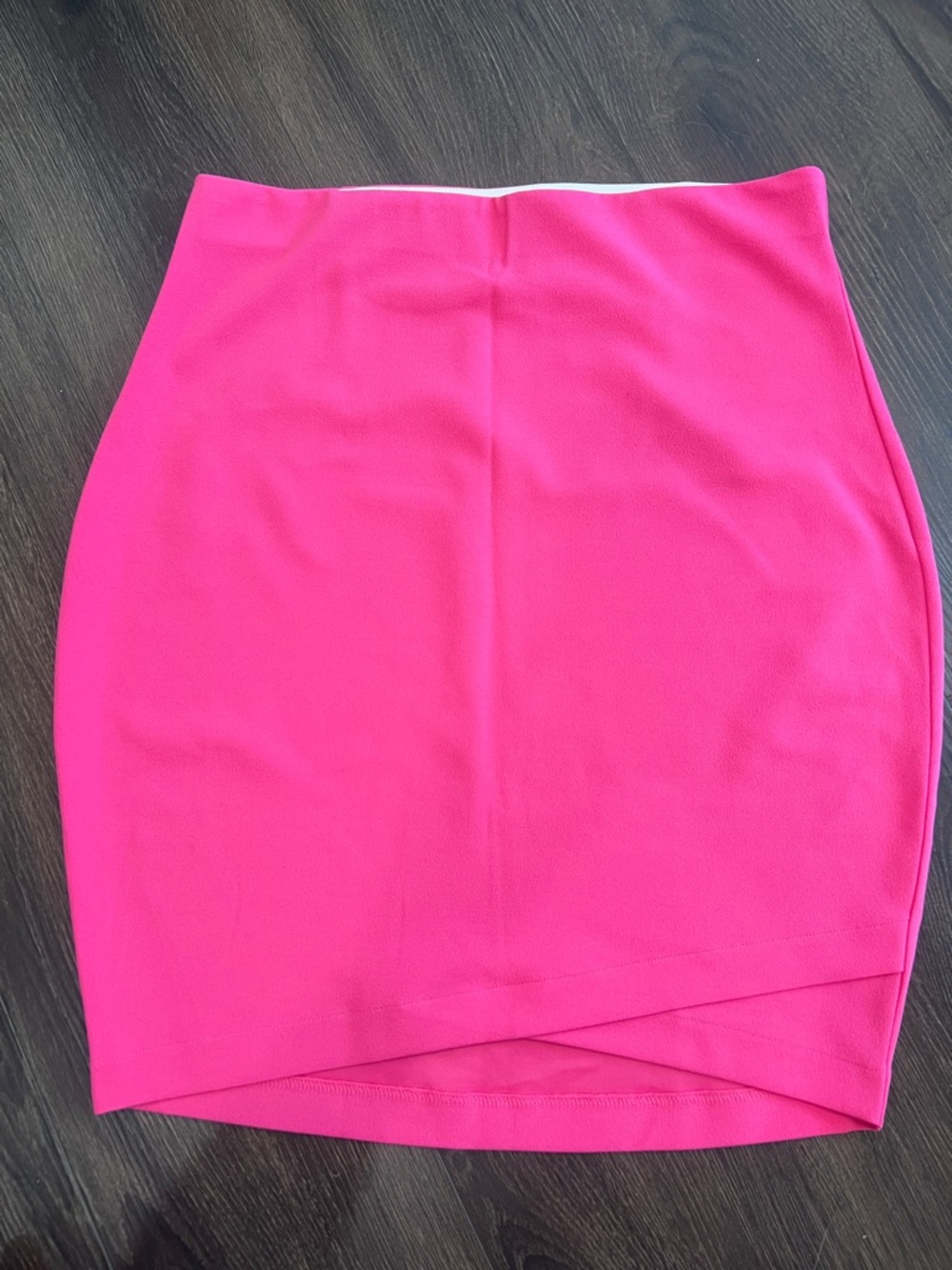Express Hot Pink Mini Pencil Skirt